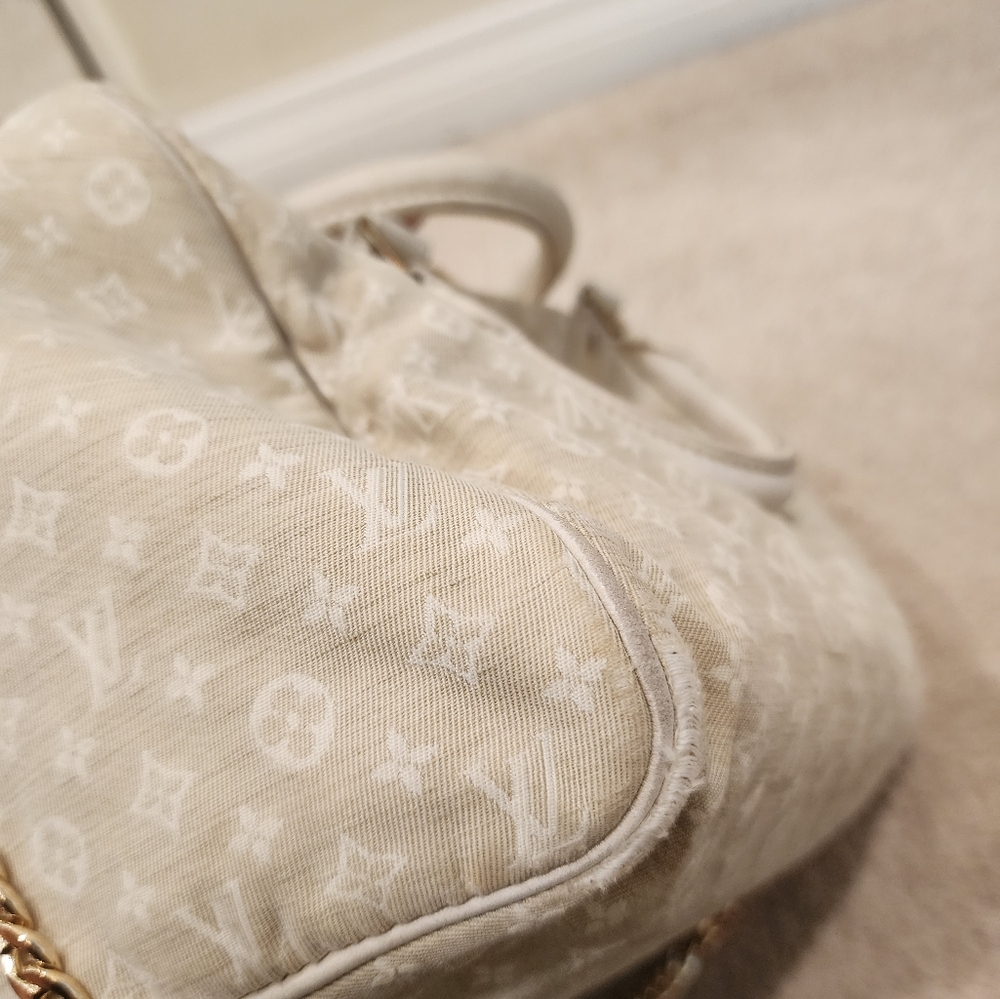 Louis Vuitton Monogram Mini Lin Speedy 30 - Picture 6 of 8